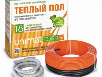 Комплект теплого пола UNIMAT CORD 18W-60